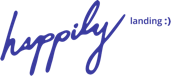 Happily Landing logo